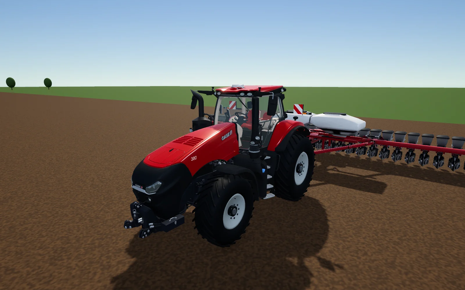 Simulador de trator com plantadeira desenvolvido em Unity