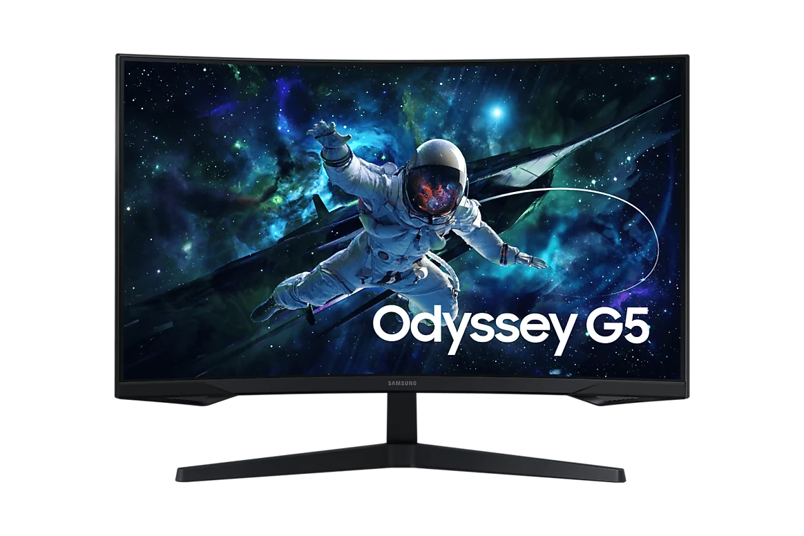 Monitor curvo Samsung Odyssey G5 G55C de 32 polegadas